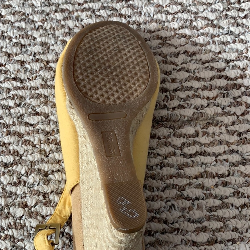 Yellow Wedge Heels - Picture 3 of 3